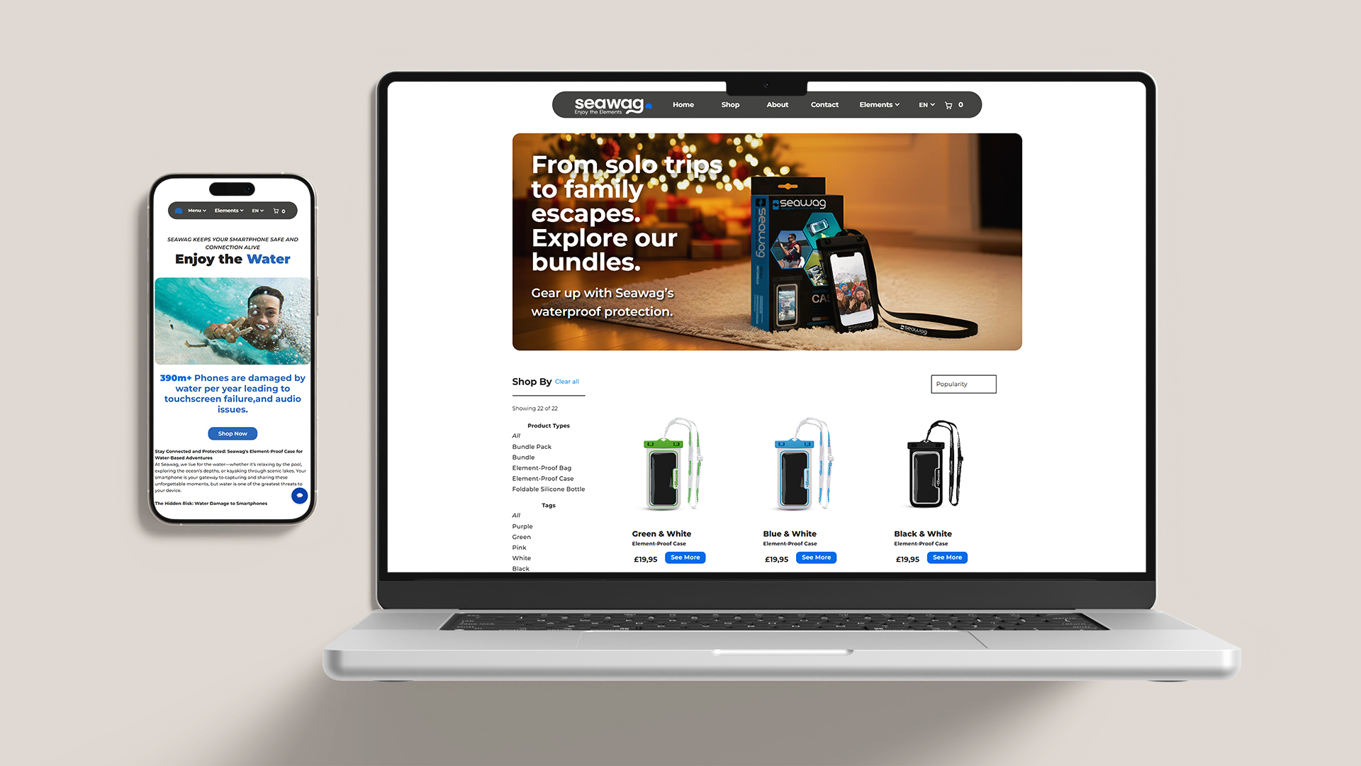 Seawag website detail